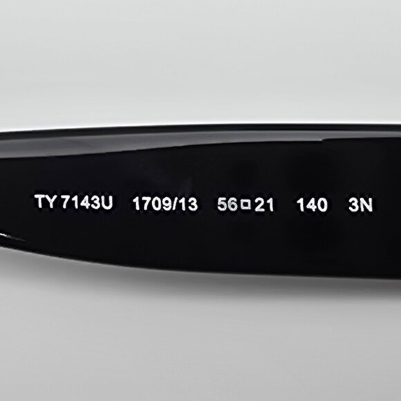 *SOLD* Tory Burch TY7143U 1709/13 Black Frame Brown Gradient Lens Sunglasses - Picture 7 of 16